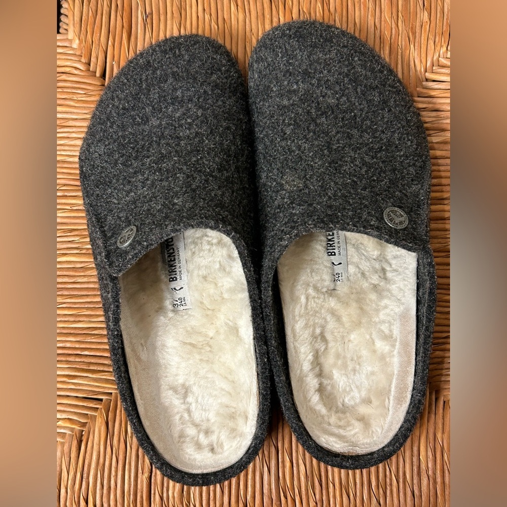 Birkenstock Women's Charcoal Slippers
